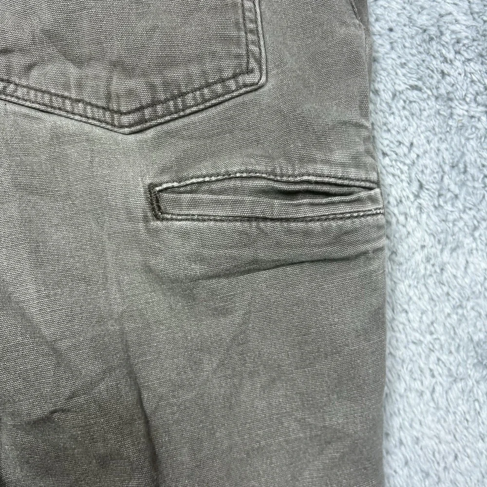 Carhartt Rugged Flex Relaxed Fit 5-Pocket Work Pants Jeans Men's 42x30 Gray SPOT